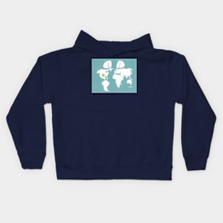 World and Egg Kids Hoodie